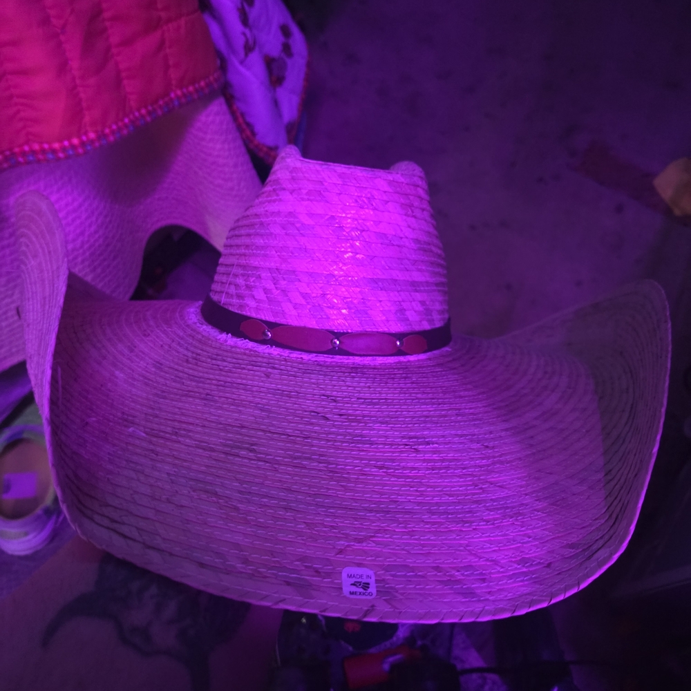 Palmleaf Western Cowboy Hat with Decorative Band -